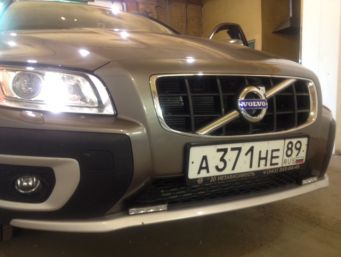 Установка ходовых огней Philips на Volvo